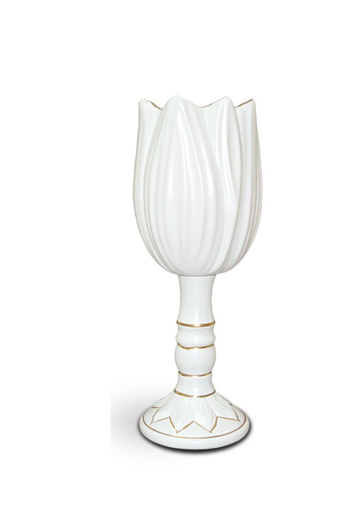 VASO TULIPA G BRANCO