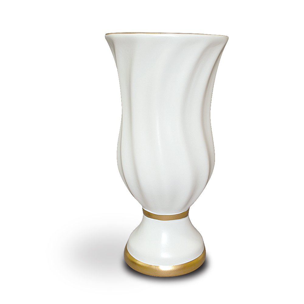 VASO FOLHA BRANCO