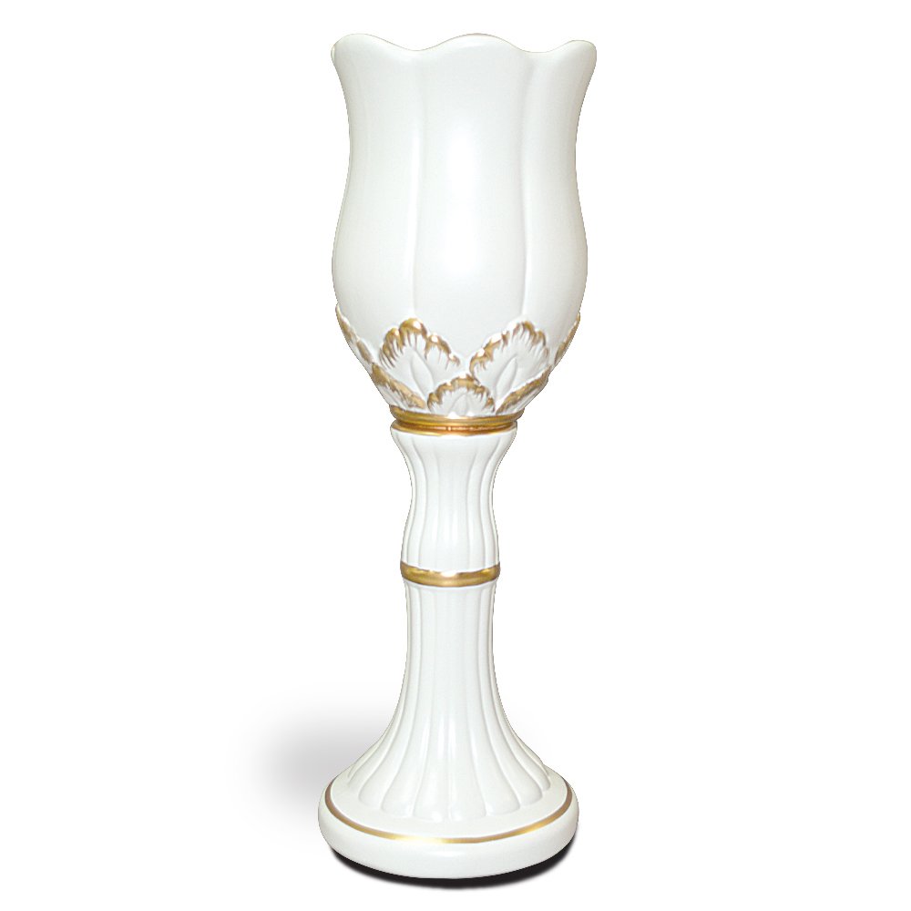 VASO FLORAL BRANCO
